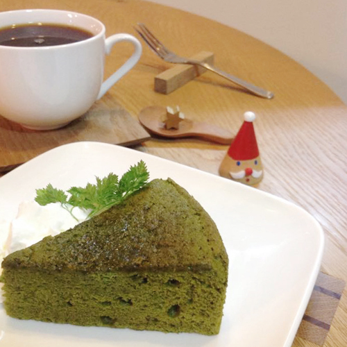 抹茶のガトーショコラ